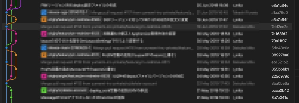 [VSCode] Git Graph | ぷちめも